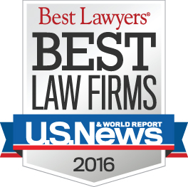 U.S. News endorses as one of 2014's Best Law Firms